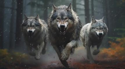 Американские биохакеры «воскресили» из небытия легендарных лютоволков