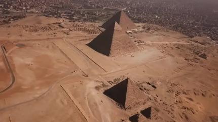 Учёные говорят, что обнаружили огромный тайный город под египетскими пирамидами