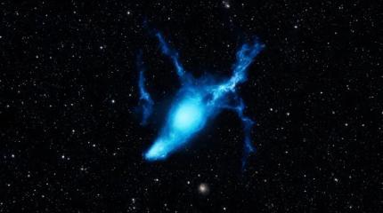 Астрономы нашли необычный источник гамма-излучения за пределами нашей галактики