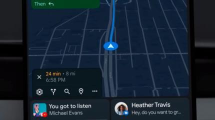 Новый интерфейс Android Auto стал доступен для участников программы публичного бета-тестирования