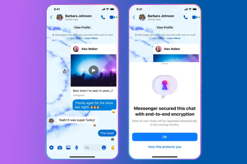 Зашифрованные чаты Facebook Messenger получили новые функции