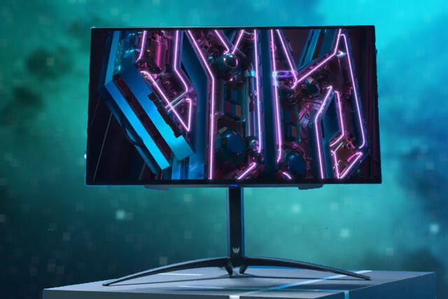 Acer готовит два новых игровых OLED-монитора