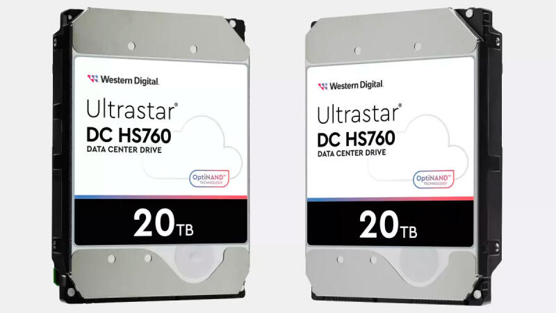 WD выпускает жесткие диски Dual-Actuator емкостью 20 ТБ с пропускной способностью SATA SSD