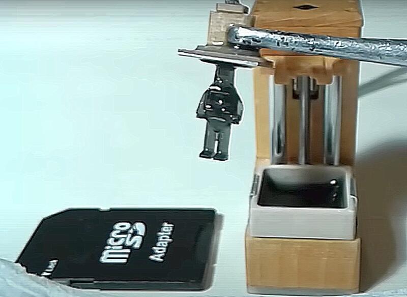 3D-принтер высотой 41 мм выводит детализированные модели