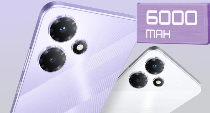 Забудьте о зарядке! Infinix Hot 30 Play NFC будет работать 48 дней в режиме ожидания благодаря аккумулятору на 6000 мАч.