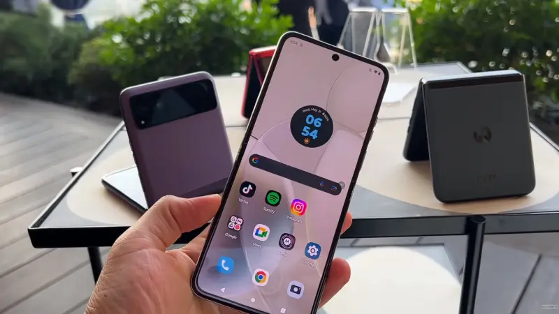 Вышла удешевленная версия складного флагмана от Motorola Razr 40