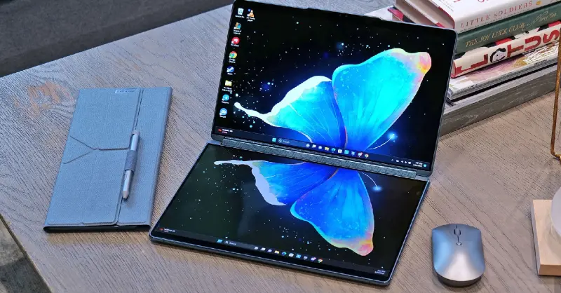Обзор Lenovo Yoga Book 9i: первый ноутбук с двумя полноразмерными экранами
