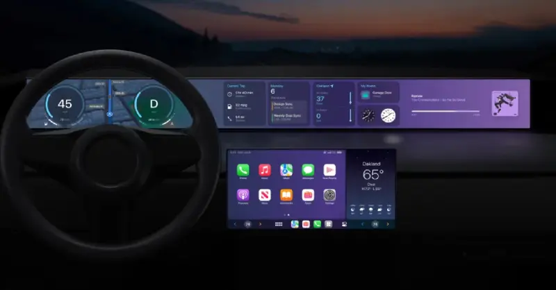 Aston Martin и Porsche продемонстрировали Apple CarPlay следующего поколения, который появится уже в 2024 году